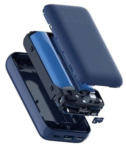 Внешний аккумулятор повербанк (powerbank) Xiaomi 33W Power Bank 10000mAh Pocket Edition Pro (PB1030ZM) ,синий - 8