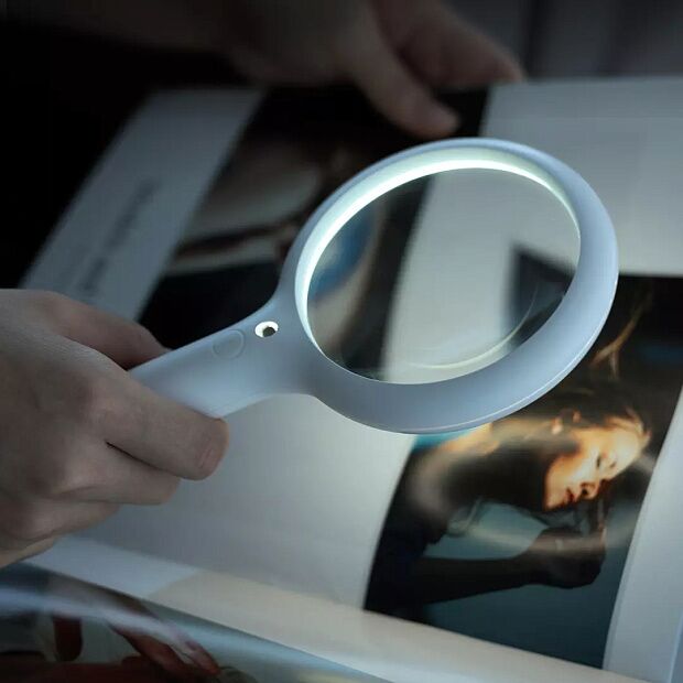 Увеличительная лупа Xiaoda 3X Illuminated HandHeld Magnifier (XD-FDJ01) - 3