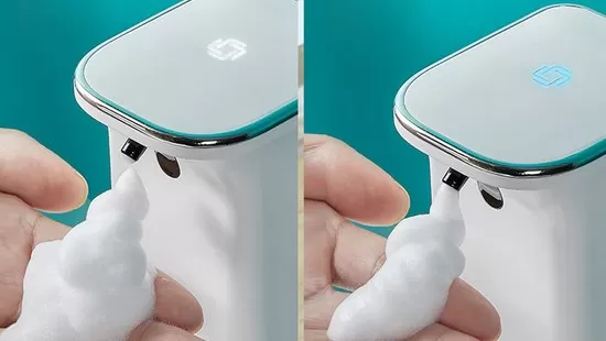 Мыло в дозаторе дозатора для жидкого мыла Xiaomi Enchen POP Clean Auto Induction Foaming Hand Washer 