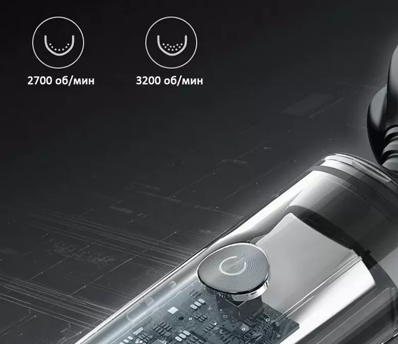 Два режима работы электробритвы Xiaomi ShowSee Electric Shaver F305-G