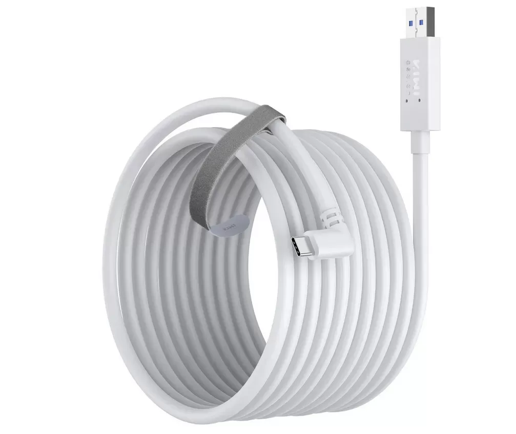 Дизайн кабеля MiMAXO для Oculus Quest 2 Link Cable (5м) (USB 3.0 Type A-Type C)