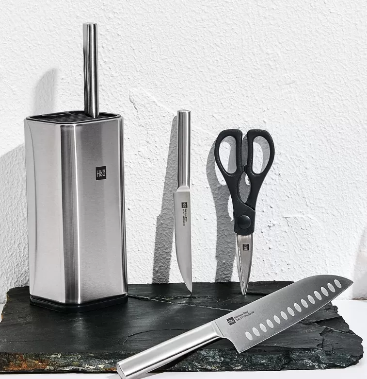 Комплект ножей Huo Hou Stainless steel kitchen Knife set HU0095