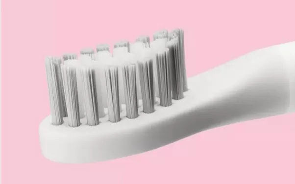 Внешний вид щетинок DuPont на зубной щетке Ксиаоми