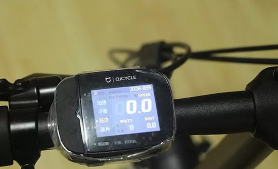 Бортовой компьютер электровелосипеда Xiaomi Mijia QiCycle Folding Electric Bike Данные бортового компьютера электровелосипеда Xiaomi Mijia QiCycle Folding Electric Bike