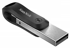 Флеш-накопитель SanDisk iXpand Flash Drive Go 64GB - USB3.0 + Lightning - for iPhone and iPad - Фото