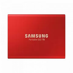 Внешний жесткий диск Samsung High-Speed Mobile Solid State Drive T5 500G (Red/Красный) - Фото
