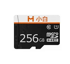 Карта памяти Xiaobai Micro SD Memory Card 256GB (Black/Черный) - Фото