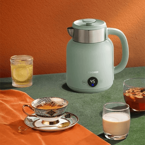 Чайник Qcooker Kettle (CR-SH1501 CN) (1.5L,1500W)  (Green) - характеристики и инструкции на русском языке - 5