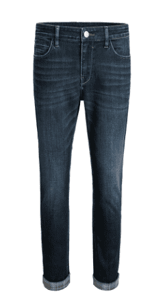 Мужские джинсы Xiaomi Cotton Smith Carbon Fleece Printed Jeans (Dark Blue/Темно-Синий) - 1