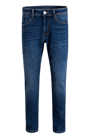 Джинсы Cotton Smith Volcanic Rock Composite Velvet Fever Jeans (Blue/Синий) 