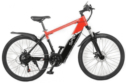 Электровелосипед Spetime E-Bike S7 RedBlack - 5
