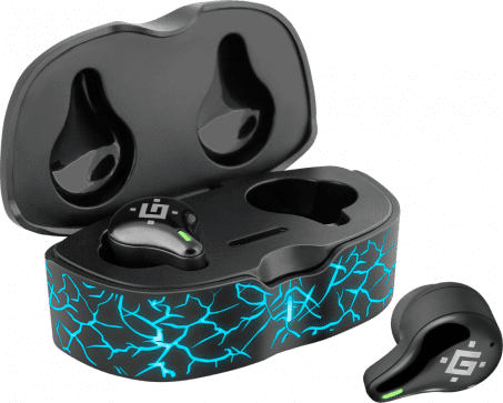 Defender Беспроводная гарнитура CyberDots 250 черный, игровые TWS, Bluetooth - 4