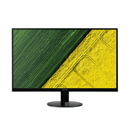 Монитор ACER LCD SA240YAbi 23.8 16:9 1920х1080(FHD) IPS, nonGLARE, 250cd/m2, H178/V178, 1000:1, 16.7M, 4ms, VGA, DVI, HDMI, Tilt, 3Y, Black - 2