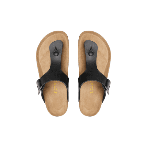 Сланцы Aishoes Summer Classic Pinch Cork Sandals 41 (Black/Черный) - 3