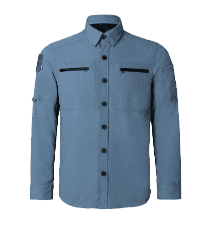 Мужская рубашка ZenPh Early Wind Mens Army Fan Tactical Shirt (Blue/Синий) - 1