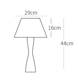Прикроватная лампа-ночник Xiaomi Beladesign Bedside Table Lamp Version For Women (Brown/Коричневый) - 2