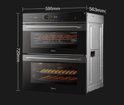 Встраиваемая духовка Midea Embedded Steaming Machine BS50DOW (Black/Черный) - 2