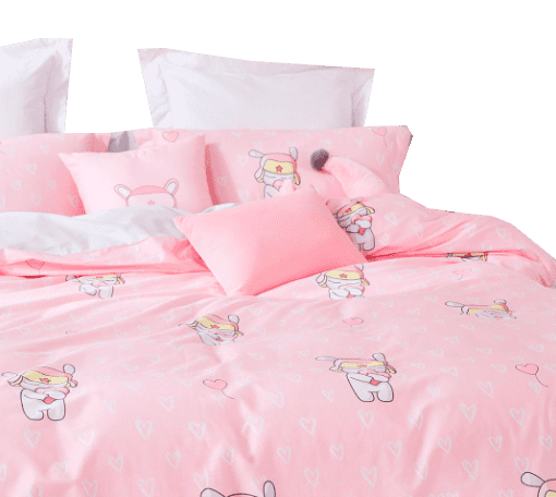Постельное белье Jseif Customized Four-Piece Set Youth Love (Pink/Розовый) : характеристики и инструкции 