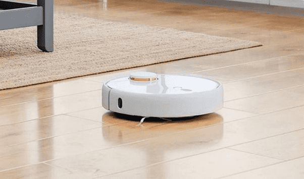 Уборка пола роботом-пылесосом Mi Robot Vacuum Cleaner