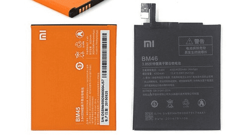 Внешний вид аккумулятора для смартфона Xiaomi