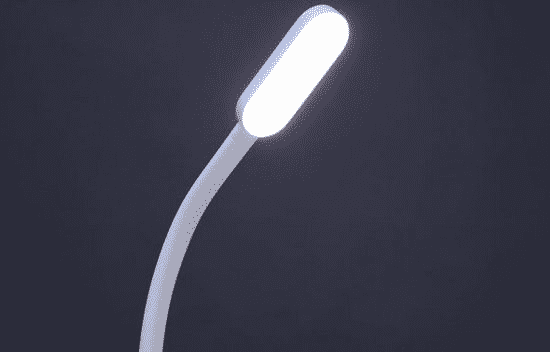 Пример свечения Xiaomi Yeelight Led Table Lamp