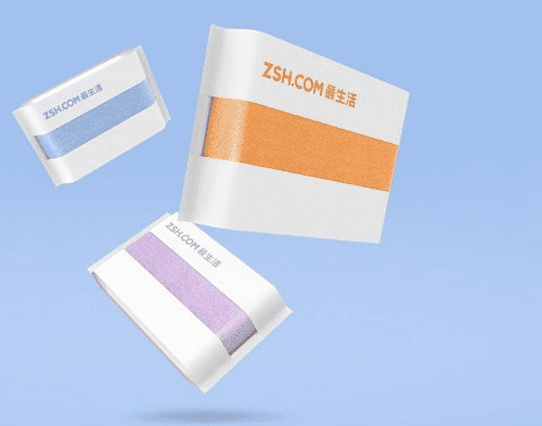 Дизайн упаковки полотенца Xiaomi ZSH Youth Series