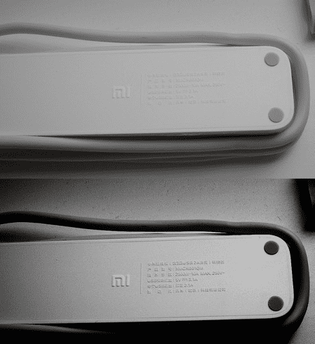 Фиксирующие накладки на оборотной стороне Xiaomi Mi Power Strip 3 Socket +3 USB