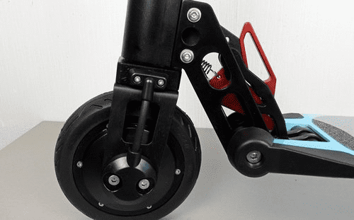 Внешний вид переднего колеса электросамоката LeEco Electric Scooter Viper-A