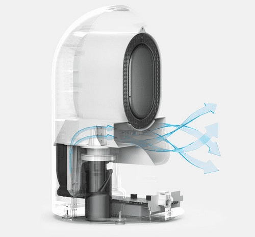 Конструкция диффузионного ароматизатора Xiaomi AFU Aphrodite Oil Fragrance