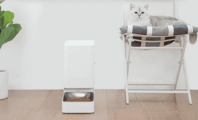 Внешний вид автокормушки для кошек и собак Xiaomi Mijia Smart Pet Feeder 
