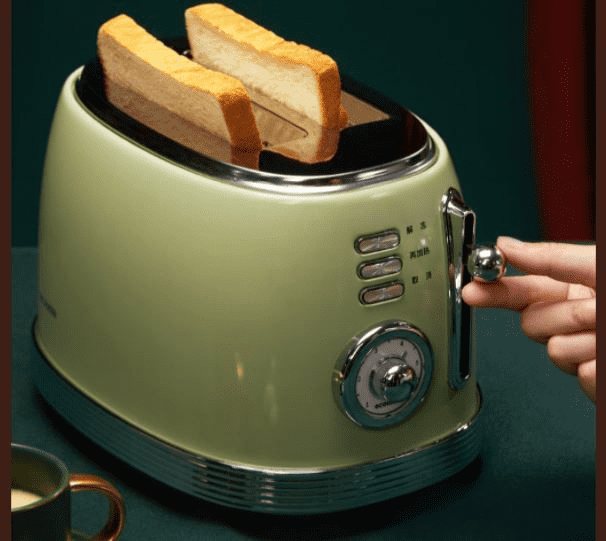 Внешний вид тостера-гриля Xiaomi Ocooker Small Retro Toaster 
