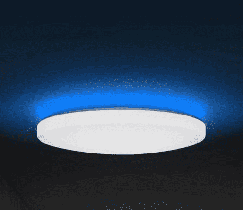 Подсветка RGB в Xiaomi Yeelight Bright Moon LED Intelligent Ceiling Lamp