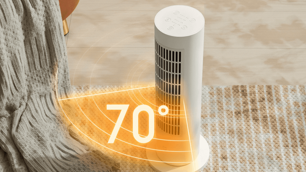 Дизайн обогревателя Xiaomi Smart Tower Heater Lite 