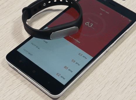 Синхронизация умного браслета Xiaomi Mi Band 1S Pulse со смартфоном