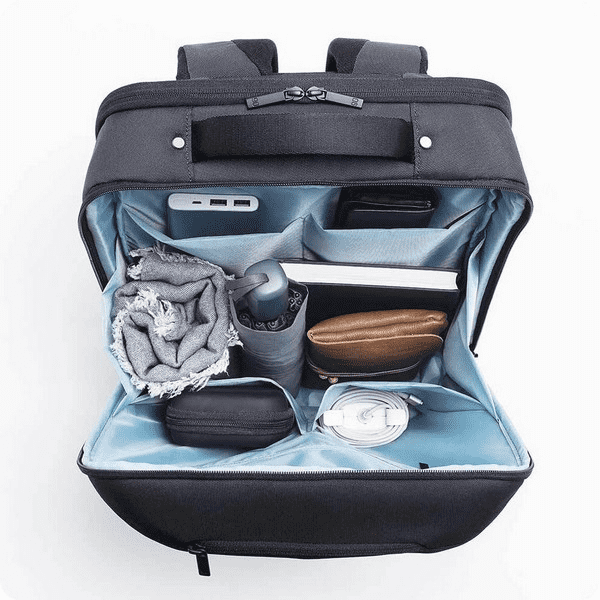 Организация внутреннего пространства рюкзака Xiaomi 90 Fun Business Multitasker Backpack