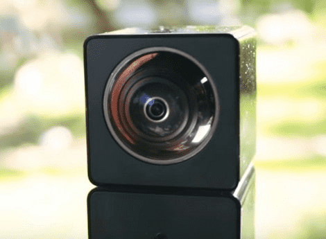 Расположение объектива XiaoFang Smart Camera