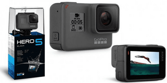 Внешний вид экшн-камеры GoPro Hero5