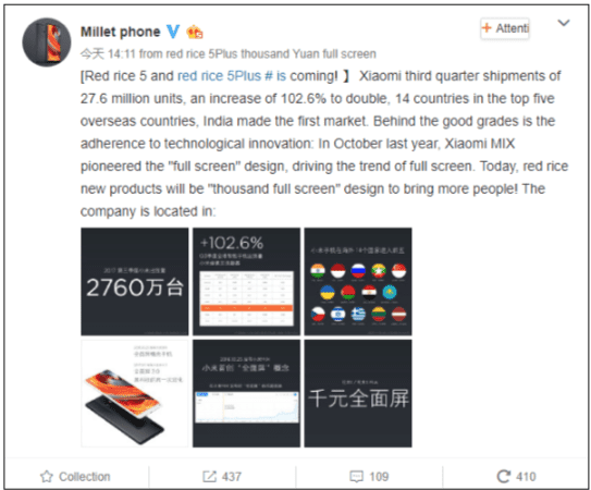 25 - 30 Млн Смартфонов Xiaomi