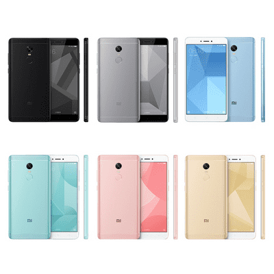 Цветовая гамма корпуса Xiaomi Redmi Note 4X Pro