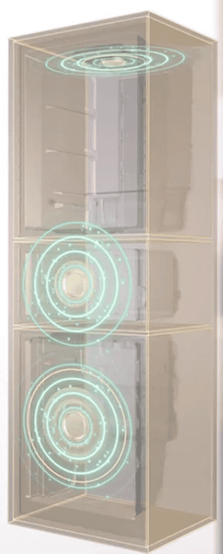 Варианты размещения стерилизатора Xiaomi Viomi Refrigerator Herbaceous Sterilization Filter