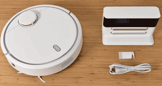Составляющие комплекта Xiaomi Mi Robot Vacuum Cleaner