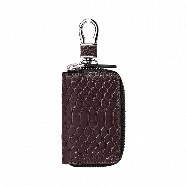 Брелок-ключница Vllicon Leather Simple Zipper Bag (Brown/Коричневый) : характеристики и инструкции 