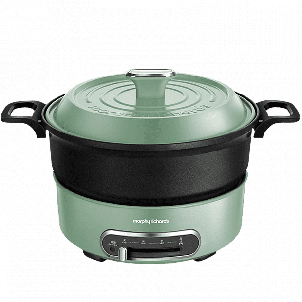 Пароварка Morphy Richards Multifunctional Round Pot (Green/Зеленый) : характеристики и инструкции - 1