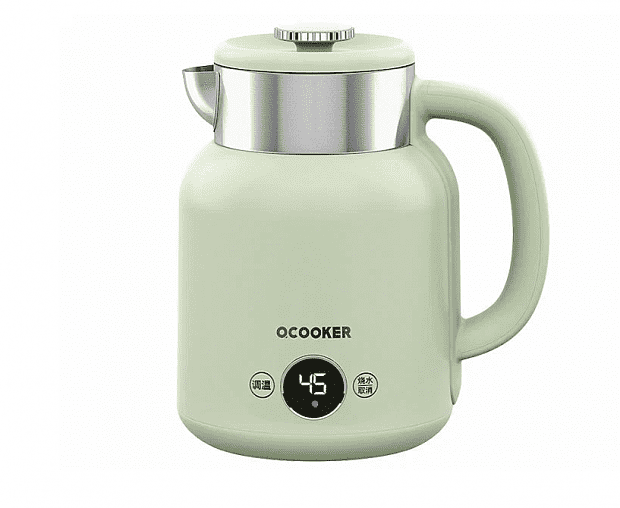Чайник Qcooker Kettle (CR-SH1501 CN) (1.5L,1500W)  (Green) - характеристики и инструкции на русском языке - 1