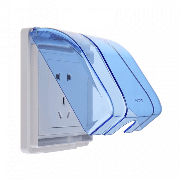 Установочная коробка с крышкой для розетки Opple K12 Lighting Switch Socket Splash Box (Whit 