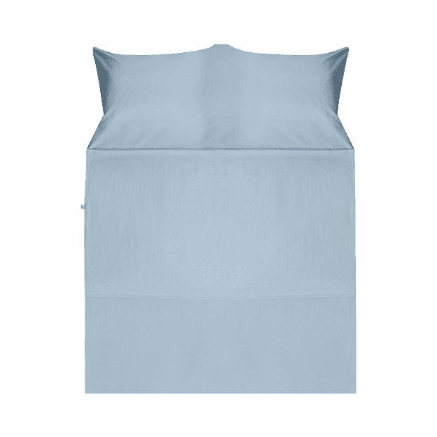 Постельное белье Yuyuehome House Antibacterial Dirty Sleeping Bag Powder Double (Blue/Синий) - 1