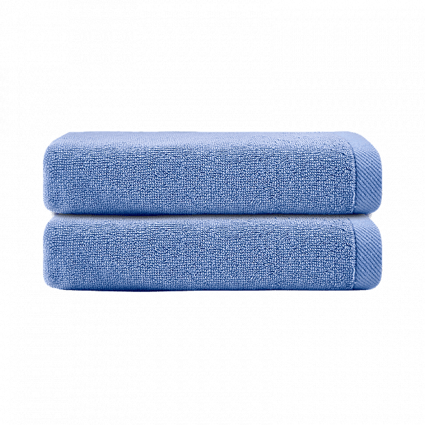 Набор полотенец (2 шт) Yuyuehome Pleasant House Towels Double Version (Blue/Синий) 
