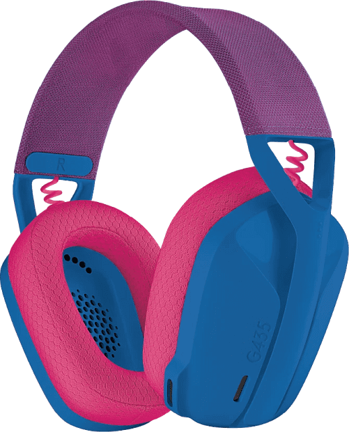 Гарнитура/ Logitech Headset G435 LIGHTSPEED Wireless Gaming  BLUE - Retail - 2