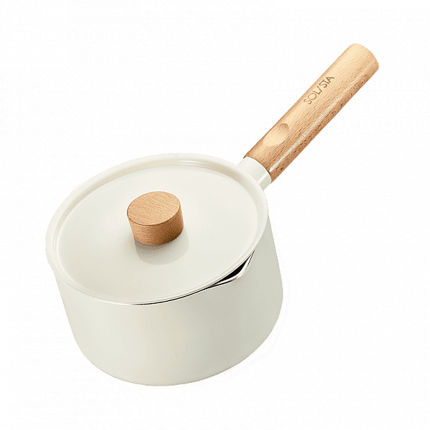 Ковш Solista Person Eating Pot (White/Белый) - 1
