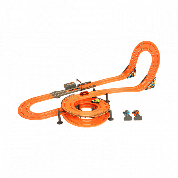 Гоночная трасса Hotwheels 2.4g Zero Gravity Racing Track Set 83163 (Orange/Оранжевый) 